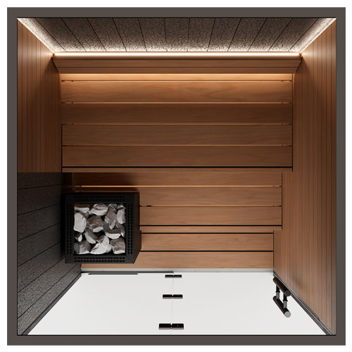 Auroom Vulcana Indoor Home Sauna Kit