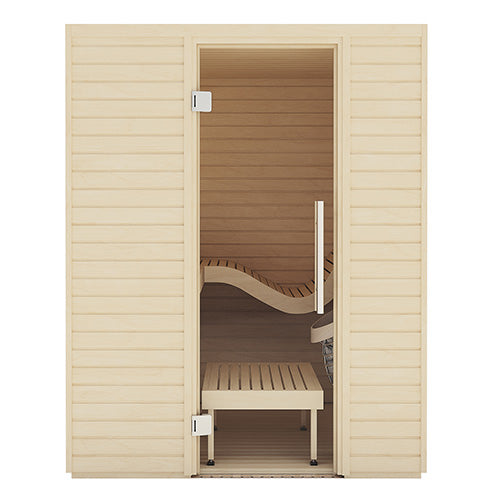 Auroom Baia Natural Aspen Indoor Sauna Kit