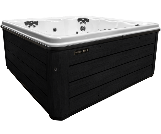 Legend 2 - White Shell + Black Cabinet – HTSS Hot Tubs Legend 2 - White Shell + Black Cabinet – HTSS Hot Tubs